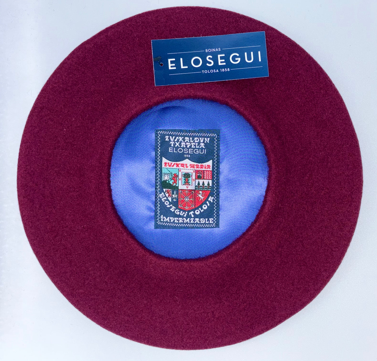 Boina Elosegui "Txapeldun" 15" Con Forro