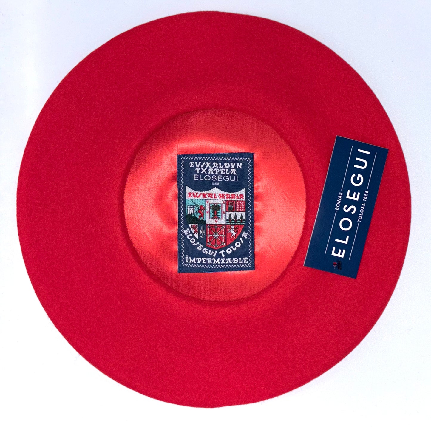 Boina Elosegui "Txapeldun" 16" Con Forro