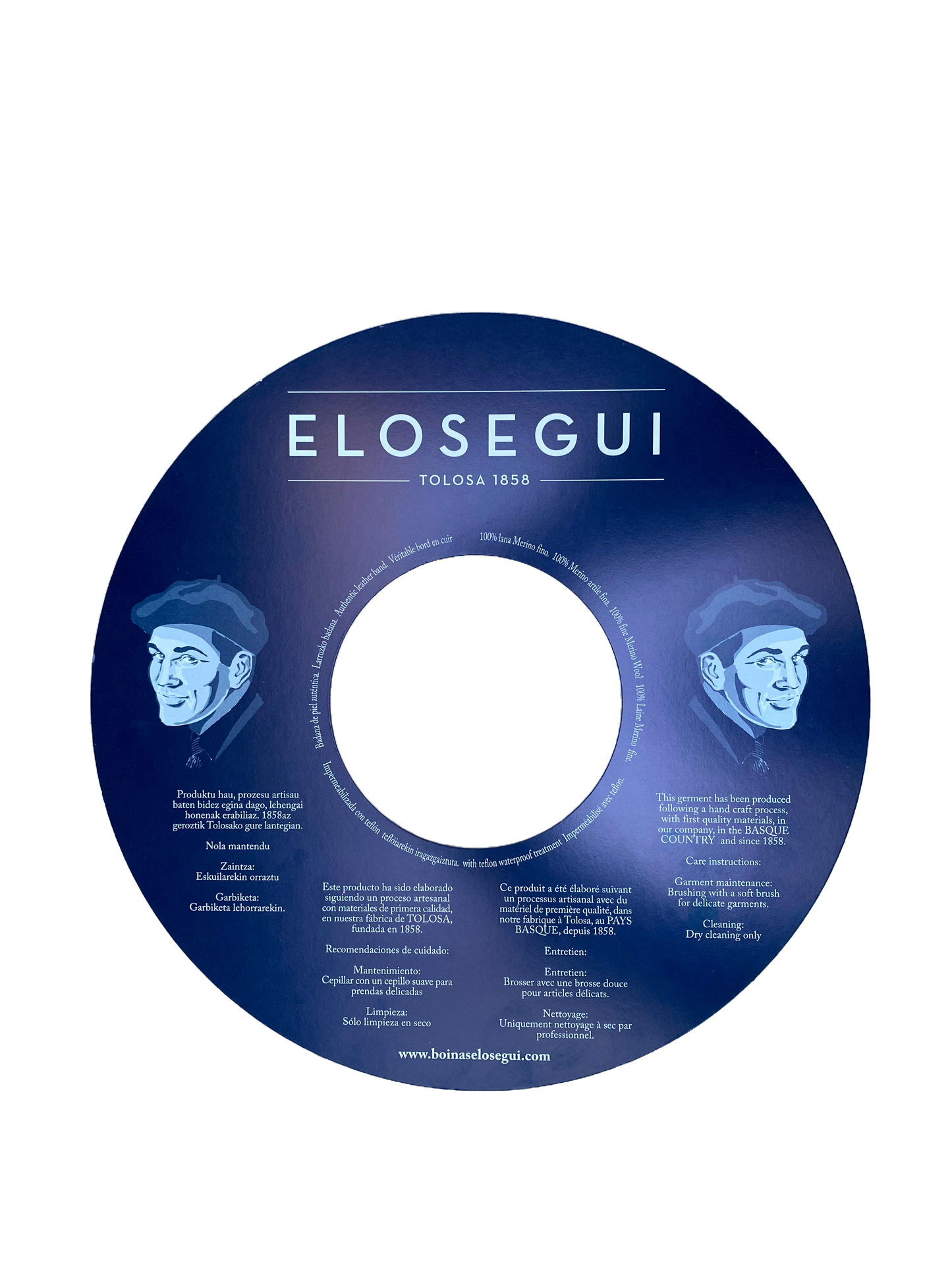 Boina Elosegui Súper Lujo 14"